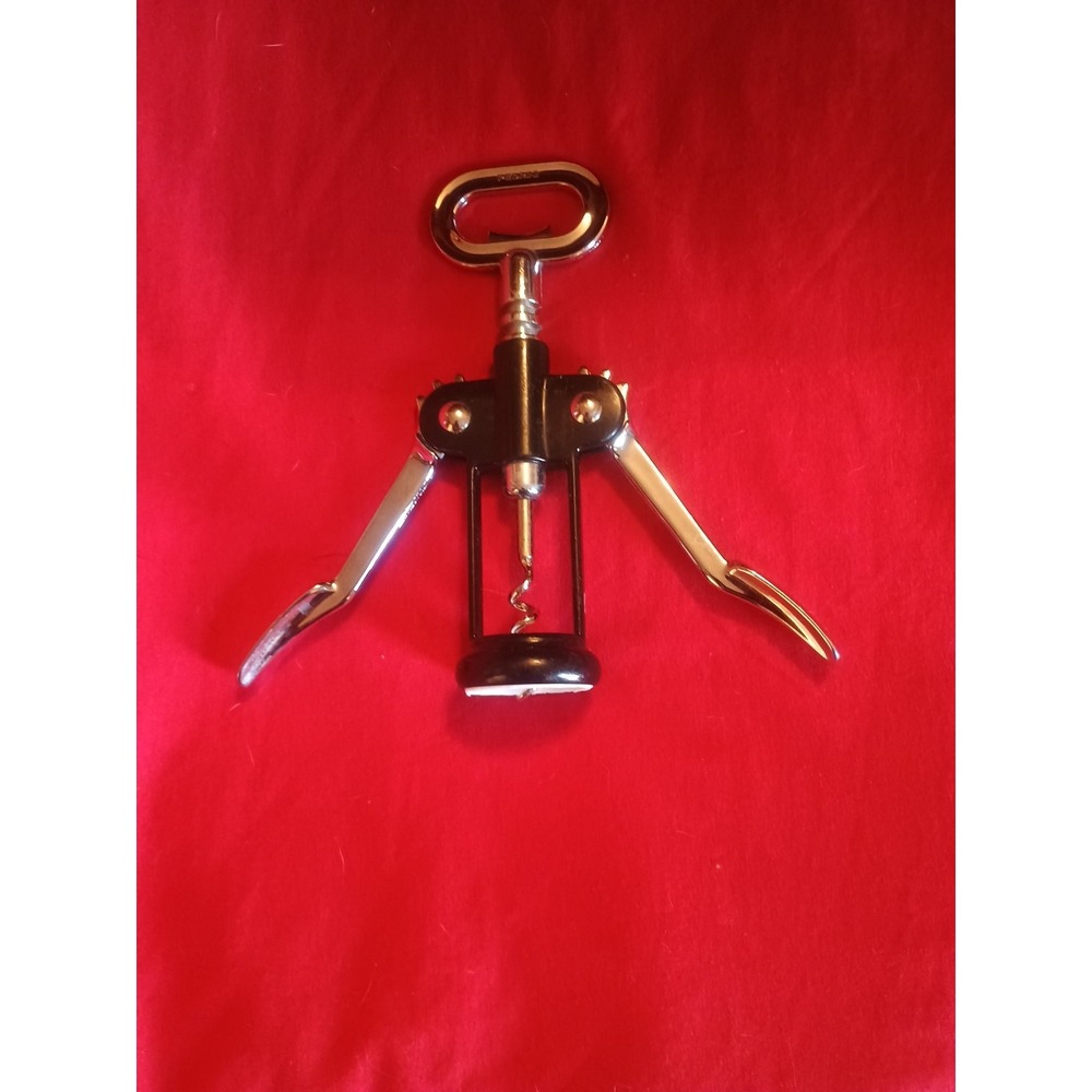 Pedrini Made In Italy Stainless Steel Bottle Opener Wine Corkscrew